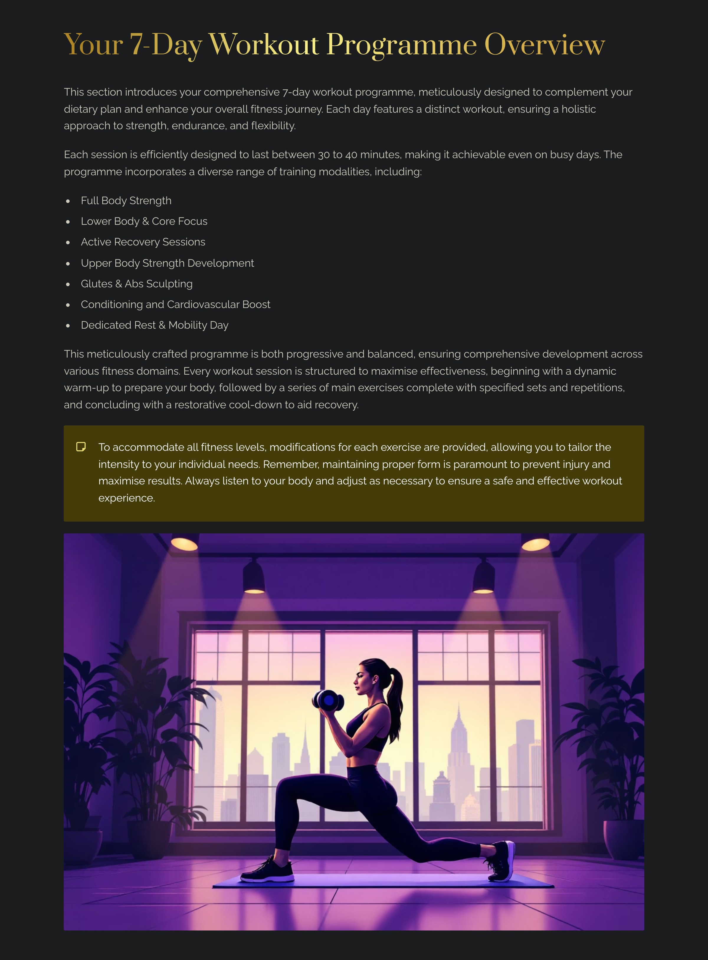 7-Day Fitness & Nutrition Reset